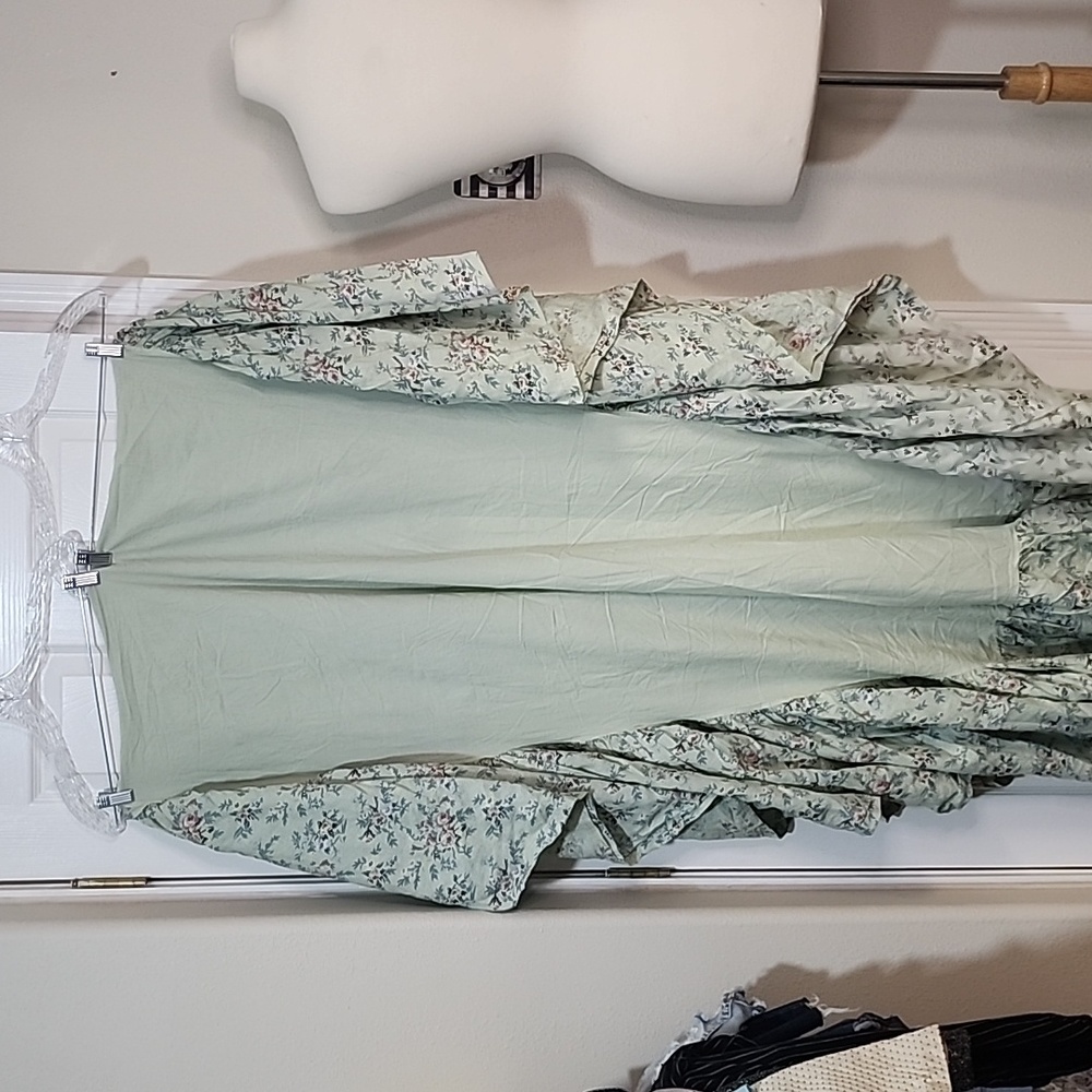 NWT Bella Notte crib skirt dust ruffle floral - Picture 4 of 7